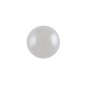 Perles blanches en pierre (environ) 40 pièces de strass pour ongles de taille 6 mm - Product Image 1
