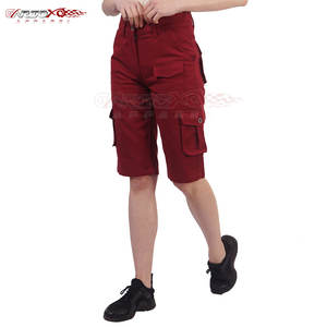 Stylish Cargo <b>Shorts</b> For <b>Women</b> With Button Closure And <b>Utility</b> Pocket Design <b>Women</b> <b>Utility</b> Cargo <b>Shorts</b> - Product Image 3