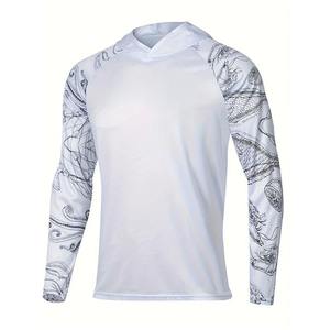 Traje de Pesca Transpirable de Manga Larga para Hombre OEM ODM, Sudadera con Protección Solar, Camisa de Pesca Estampada de Talla Grande, Fácil de Lavar y Usar - Product Image 1