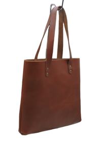 Grand sac fourre-tout en cuir fait main pour femmes, style féminin, sac à main à fermeture éclair, bandoulière, pour les voyages, l'université, le bureau, usage quotidien - Product Image 2
