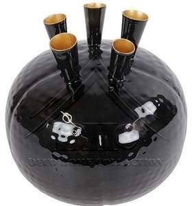 Florero Moderno de Aluminio Dorado con Múltiples Tubos, Florero Decorativo de Metal de Lujo, Centro de Mesa Nórdico para Decoración del Hogar y Bodas - Product Image 4