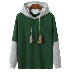 Sweat à capuche confortable de qualité supérieure 400GSM pour homme, sweat à capuche court, logo personnalisé, broderie délavée, patch, sweat à capuche confortable - Product Image 1