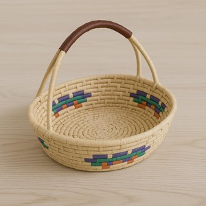 Panier en macramé tissé à la main, organisateur décoratif pour la maison, pour le salon, la chambre à coucher, le bureau et la cuisine, présentoir alimentaire en provenance d'Inde - Product Image 5