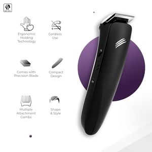 Kit de Aseo Completo Inalámbrico con Cuchillas de Cerámica de Precisión para Recortar el Cabello y la Barba - Product Image 3