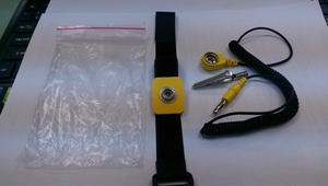 Anti-static Hook and Loop Wrist Strap ESD Hook and Loop Wrist Strap - Product Image 4