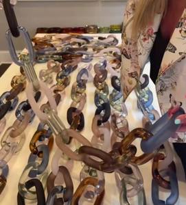 Adorable Art Deco <b>Wall</b> <b>Decorative</b> Tray Chain Resin Item for <b>Home</b> with Competitive Whole Sale Price in India - Product Image 1