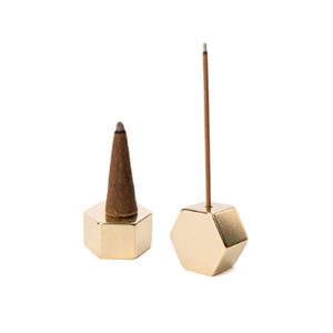 Soporte de barra de incienso en espiral de latón puro - Product Image 6