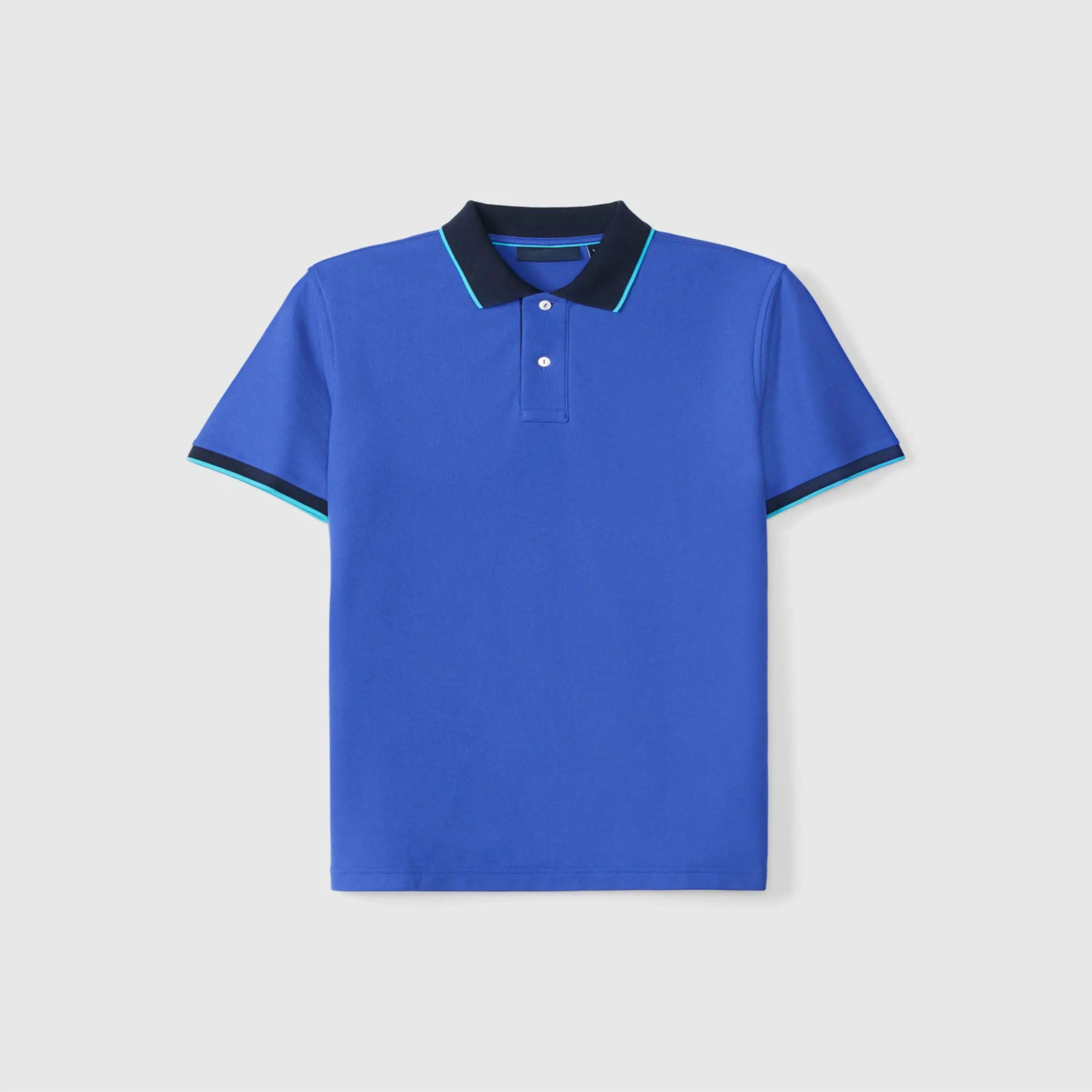 New Men Polo-shirts In 2024 Business Casual T-shirt Solid Color Polo Shirt With Custom Logo