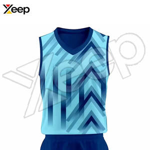 Uniforme de Voleibol de Poliéster Transpirable de la Mejor Calidad, Personalizable en Color y Talla, Unisex, Venta Especial, Impresión por Transferencia de Calor - Product Image 3