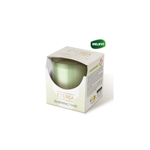 Vela Aromática Eterea 120g, Cera de Parafina Hecha en Italia, Aroma Natural Inspirado en Blooming Tiare, Colorante Perfumado, Relajante para Interiores - Product Image 1