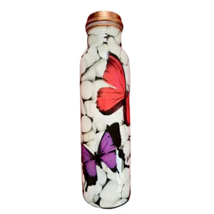 Stylish <b>Adult</b> Health Benefit Printed Copper <b>Water</b> <b>Bottle</b> for Kitchen & Tabletop <b>Water</b> Copper <b>Bottle</b> for Health Benefits - Product Image 4