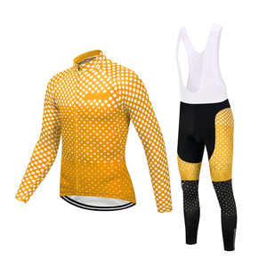 Conjunto de Jersey y pantalones cortos de ciclismo personalizados más vendidos para hombres Ajuste cómodo Uniforme de alta calidad OEM ODM - Product Image 4