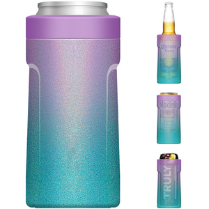 Personalizzabile 3 In 1 di tutte le dimensioni più guscio rigido a doppia parete In acciaio inossidabile con isolamento sottovuoto Seltzer Can Cooler Tumbler Coozies - Product Image 3