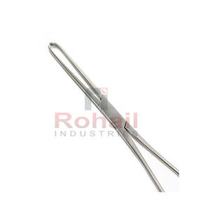 Pinzas de tejido Alis de acero inoxidable, pinzas rectas - Product Image 4