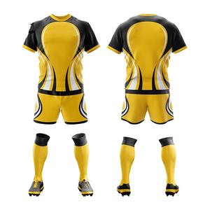 2024 maillot de Rugby Logo personnalisé vêtements d'entraînement respirants de haute qualité hommes meilleur ensemble sublimé conception personnalisée nouveau maillot de Rugby - Product Image 3
