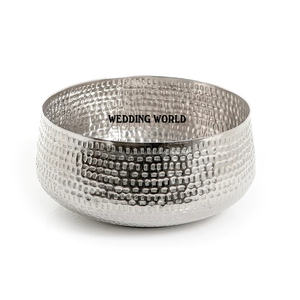 Tazón de Chocolate Curvo de Metal, Forma Personalizada, Hecho a Mano, Tazón para Dulces, Clásico, Elegante, Nuevo - Product Image 4