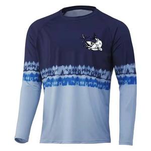 Camiseta de pesca de poliéster sólido personalizable, camisa de invierno de manga larga de secado rápido, protección solar, camisa de sublimación de último diseño - Product Image 4