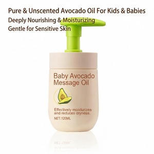 Set per la Cura della Pelle del Bambino 100% Naturale con Estratto di Avocado: Olio, Bagnoschiuma, <span class=keywords><strong>Shampoo</strong></span>, Crema - Product Image 5
