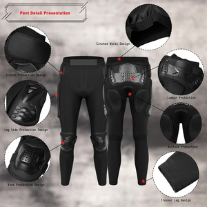 Conjunto de chaqueta y pantalones de montar en bicicleta de motor de talla grande impermeable para exteriores para hombres, traje de carreras antibacteriano transpirable - Product Image 5
