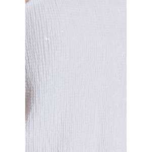 Blusa Casual con Cuello Halter y Lentejuelas, Blusa de Seda Satinada para Mujer, Tops Bordados de Estilo Coreano con Estampado a Cuadros, Adecuado para Oficina, Tallas XL 4XL - Product Image 4