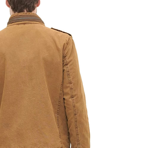 Nueva Chaqueta Vaquera de Algodón para Hombre, Informal, Venta al por Mayor de Fábrica, Alta Calidad, Marca, Invierno, Corte Ajustado, Moda Clásica, Chaquetas Vaqueras con Logotipo Frontal - Product Image 6