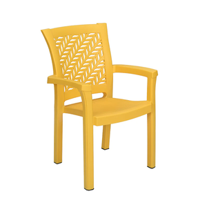 Durable Lightweight Nordic Tulip Plastic Arm <b>Chair</b> Modern Design Comfortable Armrests Eco-Friendly School Kitchen <b>Hospital</b> - Product Image 1