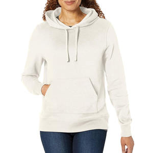 Personalizar Oem Logo Hoodies Mujeres Sin mangas básicos Look Blank Pullover Hoodies Crop Top Ladies - Product Image 1