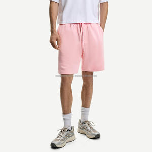 Pantalons de survêtement pour hommes de qualité supérieure 400GSM Heavyweight Denim Shorts pour hommes - Product Image 3