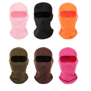 Meilleur prix 2026 Logo personnalisé Designer 1 trou masque de Ski rayé cagoule intégrale pour hommes cagoule à la mode - Product Image 4