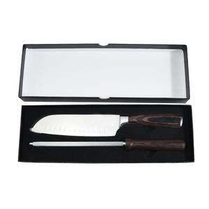 มีดเชฟพร้อมใบมีดสแตนเลสคุณภาพสูงและที่จับไม้ - Product Image 5