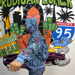 เสื้อฮู้ดดี้ผู้ชายแบบใหม่ประจำปี 2025 แขนยาว ดีไซน์สั่งทำได้ ผ้าฝ้าย 100% ย้อมสีธรรมชาติ เป็นมิตรกับสิ่งแวดล้อม - Product Image 2