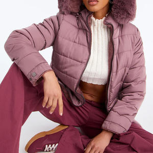 Women High Quality Material Puffer Jackets Breathable Best Selling Cheap Price Hot Sale 2025 Puffer Jackets For Women - Product Image 1