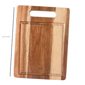 Customizable Size Eco-Friendly Rectangle <b>Shape</b> Easy Grip Kitchenware Wooden Chopping <b>Blocks</b> From India for Bulk Sales - Product Image 6