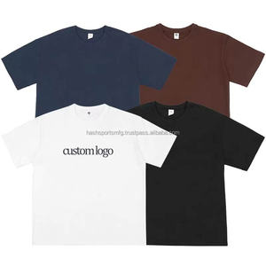 Camisetas de Hombre de Alta Calidad, 250 g/m², 100% Algodón, Color Negro, Estilo Casual, Diseño con Logotipo OEM Personalizado - Product Image 2