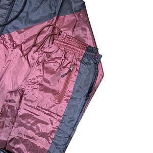 Venta al por mayor de los hombres de alta calidad de poliéster chándal de 2 piezas con capucha rompevientos conjunto de cremallera impresa Logotipo de talla grande XL Running - Product Image 2