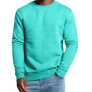 Blank Stock Plain Men Crewneck <b>Sweatshirt</b> Thick Moisture Wicking Breathable Plus Size Winter Wear in Different Colors - Product Image 6