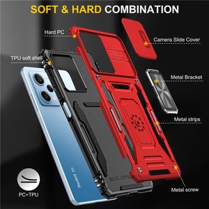 Béquille couverture arrière à la mode nouvelle <span class=keywords><strong>coque</strong></span> de téléphone pour <span class=keywords><strong>Xiaomi</strong></span> <span class=keywords><strong>Redmi</strong></span> <span class=keywords><strong>Note</strong></span> 12 <span class=keywords><strong>11</strong></span> 5G Poco X5 couvercle d'objectif coulissant PC <span class=keywords><strong>coque</strong></span> en TPU - Product Image 6