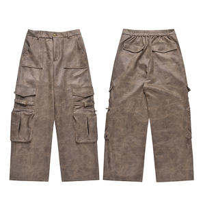 Hot Selling Men's Cotton Canvas Tactical <b>Trouser</b> Pants Hiking Hunting Multi Pockets <b>Safari</b> Cargo Pant Full <b>Trousers</b> for men - Product Image 1