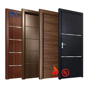 Commercial Hotel Hospital Exterior Fire <strong>Door</strong> Wooden Solid Fire <strong>Door</strong> - Product Image 6