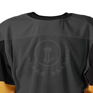 Ropa Deportiva, Jersey de Hockey sobre Hielo de Talla Grande, Alta Calidad, 100% Poliéster, Transpirable, Diseño Personalizable, Secado Rápido, para Hombre, 240g, OEM - Product Image 5