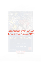 Jeu de cartes à collectionner Anime Romance Dawn OP-01, boîte de boosters de 24 paquets, cartes à collectionner en feuille d'aluminium pour les amateurs et les cadeaux
