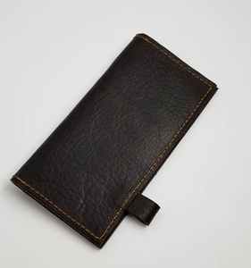 Porte-chéquier couverture en cuir Milwaukee étui en cuir naturel portefeuille personnalisé gravé registre LCR-0062 - Product Image 4