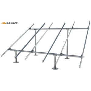 Kit de fixation solaire pour toiture en tuiles d'asphalte en aluminium pour système de 8 kW - Product Image 1