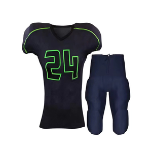 Maillot de football américain sur mesure 100% polyester pour adulte avec option grande taille, haute qualité - Product Image 5