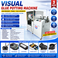 Máquina de Dosificación de Pegamento AB de Doble Componente, Totalmente Automática, para Resina Epoxi, Silicona y PU, Multiaplicaciones
