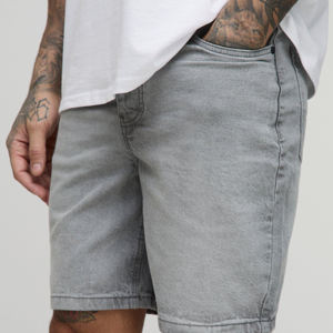 Nouveau Jeans Premium Short Usine Personnalisé Hommes Jeans Court D'été Hommes Lâche Casual Jean Shorts - Product Image 5