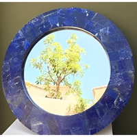Miroirs muraux en verre avec design en œil de tigre, luxe moderne, cadre en métal, personnalisable, haute qualité, décoration de salon, personnalisation de la marque