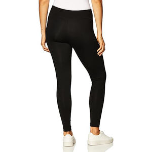Leggings de sport sans couture personnalisés de haute qualité pour femmes 605 pantalons de Yoga respirants en gros motif solide Spandex/Nylon - Product Image 4