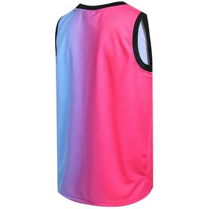 Maillot de basket-ball, vêtement de sport sans manches, compression, superposition, débardeur, évacuation de l'humidité, polyester haute densité, extensible, pour les tournois - Product Image 2