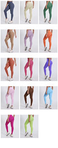 Mallas de Yoga de cintura alta, pantalones de Fitness sin costuras con Control de barriga para mujer, levantamiento de glúteos, entrenamiento, gimnasio, ropa deportiva - Product Image 5